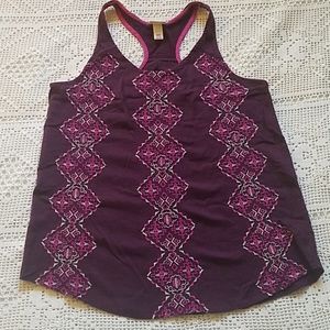 Purple summer tank top